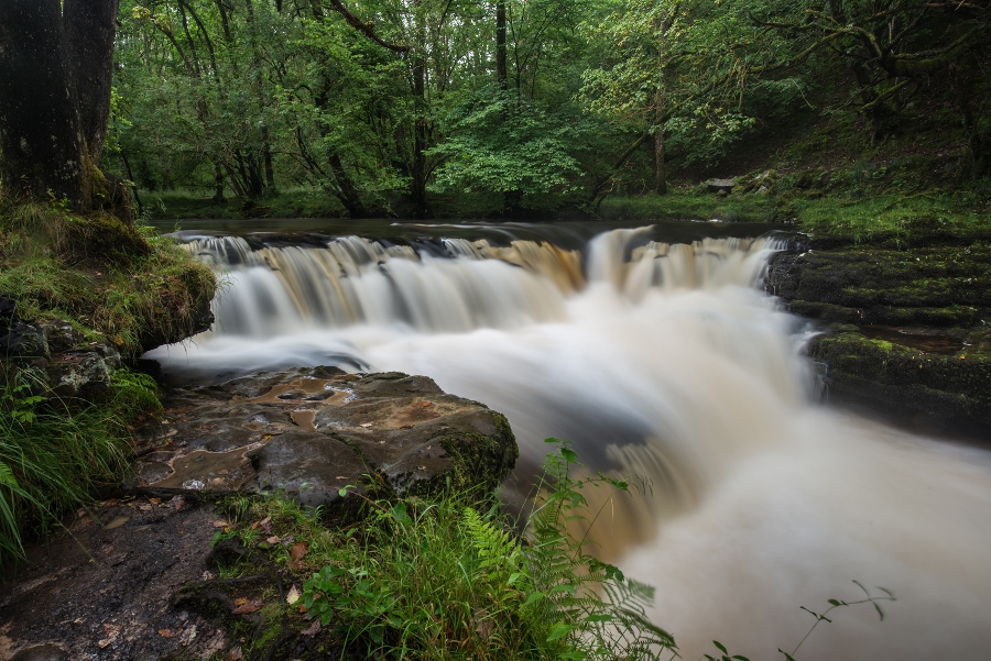 Photographing the Afon Nedd Waterfalls in the Brecon Beacons