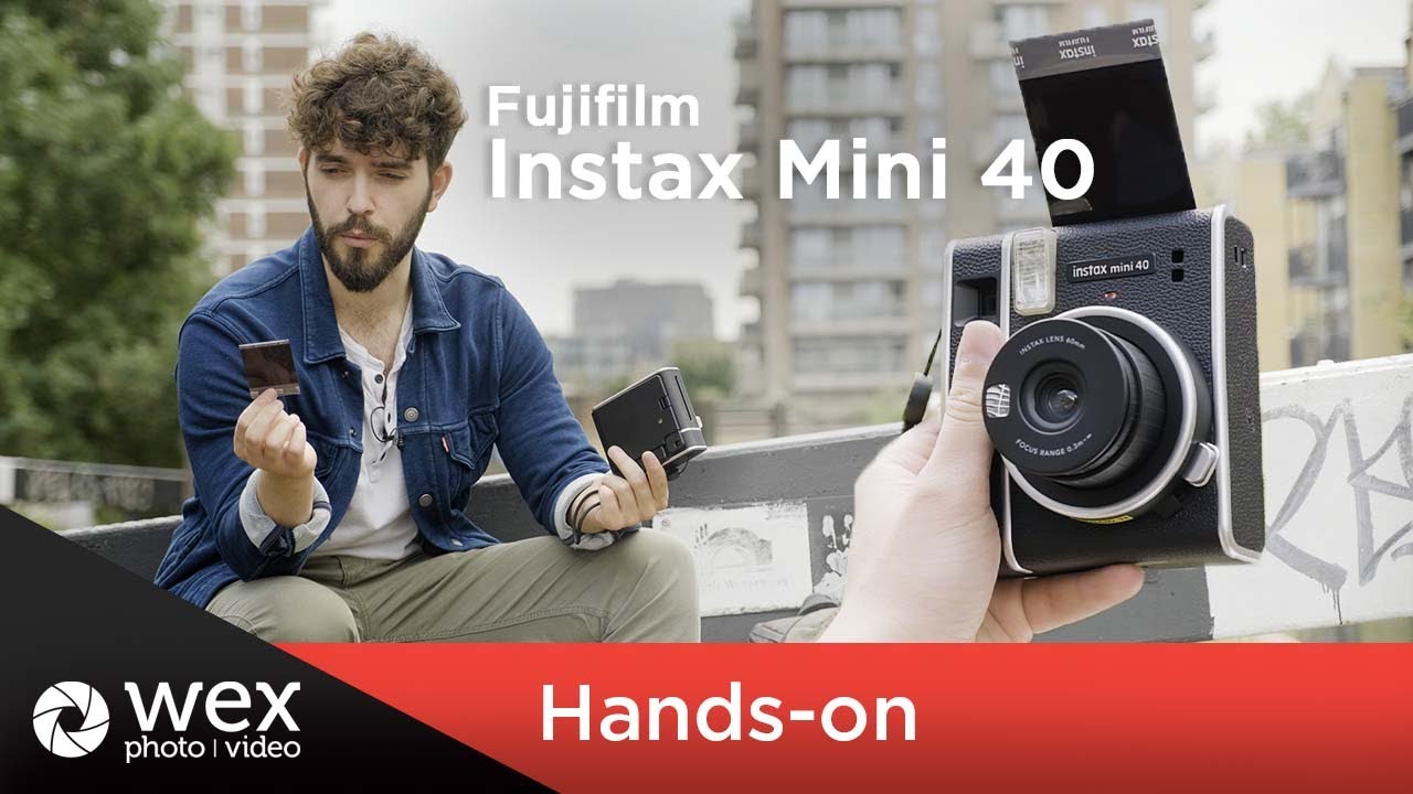 Shawn takes us on a trip through London with Fujifilm's Instax Mini 40 Instant Camera. He shows us all the key features and how to make the most of every shot!