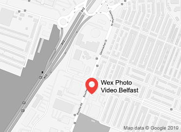 Wex Photo Video Belfast Map
