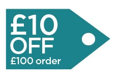 &pound;10 off orders over &pound;100