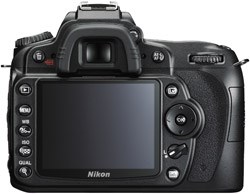 Nikon D90 Digital SLR: Back