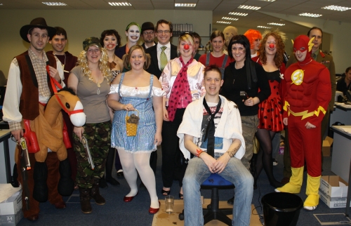 Wex Photographic Comic Relief group shot