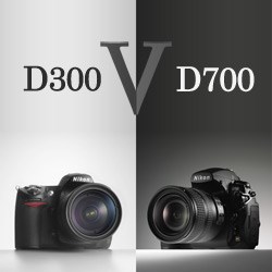Nikon D300 v D700 comparison review