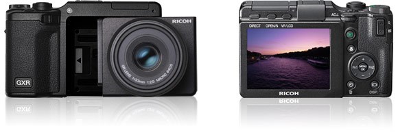 The new Ricoh GXR with an interchangeable lens & sensor system