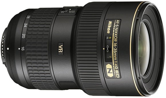 Nikon 16-35mm f4 VR lens