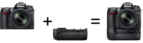 Nikon D7000 plus MB-11 grip