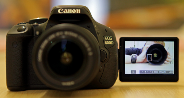 Canon 600D LCD screen
