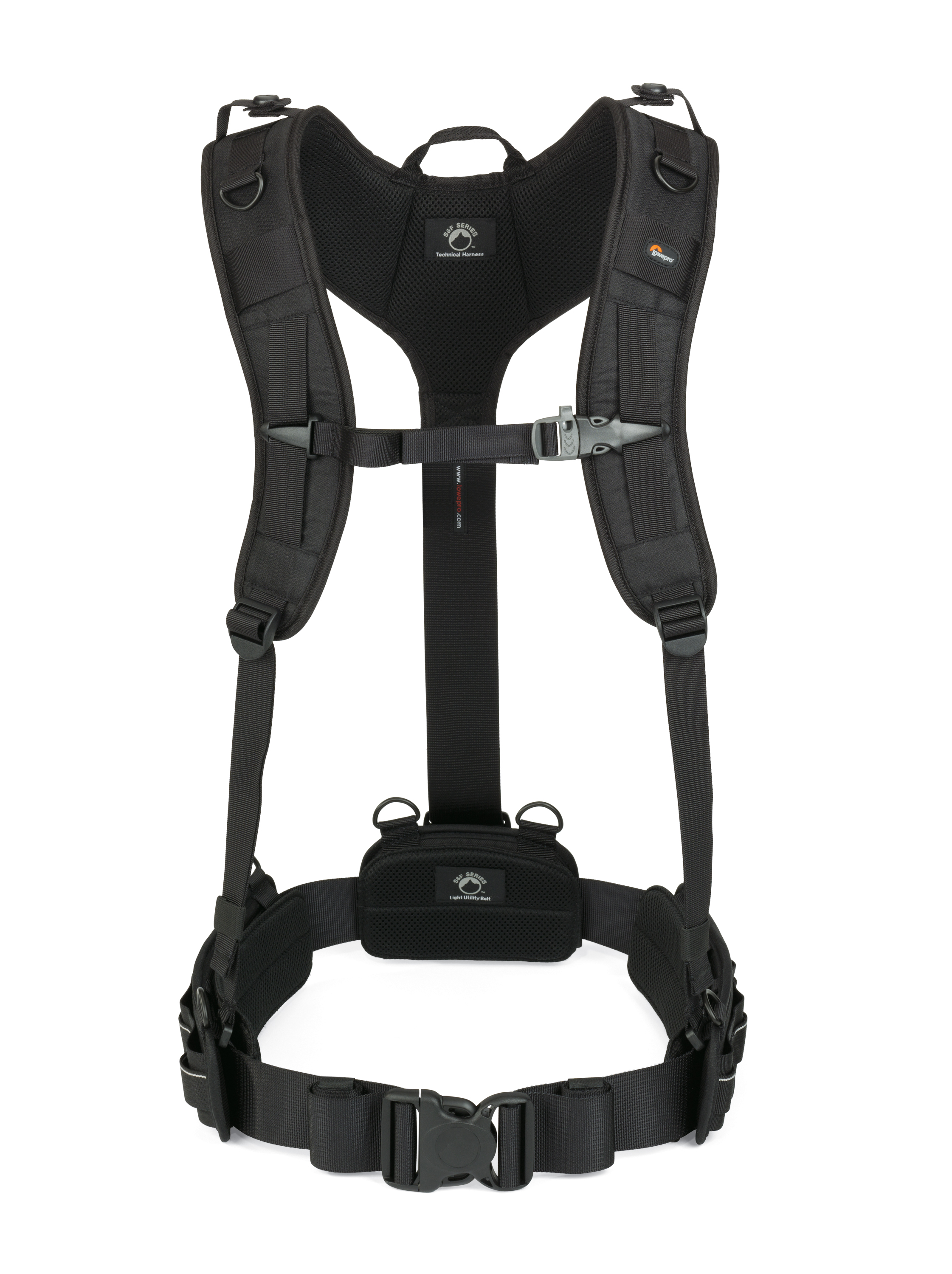 Black Lowepro S&F One Size Technical Harness