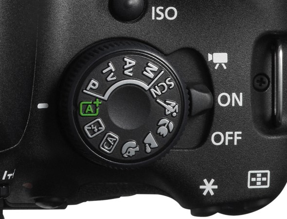 Canon EOS 700D Mode Dial
