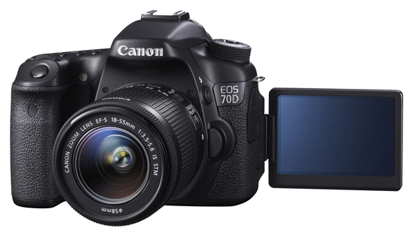 Canon EOS 70D screen