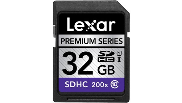 Lexar 32GB Class 10 SDHC card