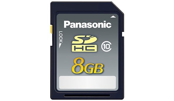 Panasonic Class 10 SDHC card