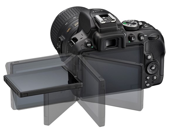 Nikon D5300 back flip