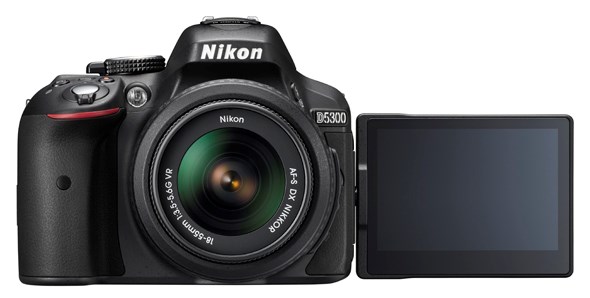 Nikon D5300 - Front screen