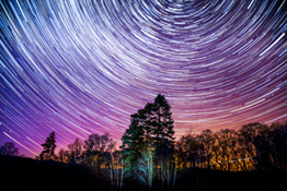 Kirk Norbury explains how he created this striking star-trail image in Scotland’s Galloway Forest.