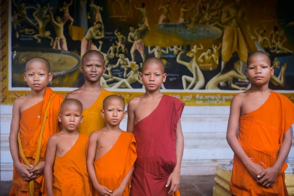 These subjects were all at a similar distance away from the camera, which meant the central point could be used to focus accurately on all of them.
