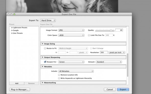 Adobe Lightroom: Five Minutes to Great Black and White Results