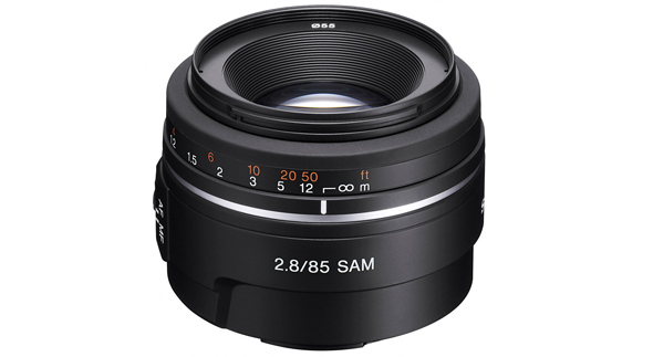 Sony 85mm f/2.8 SAM lens Sony 85mm f/2.8 SAM lens