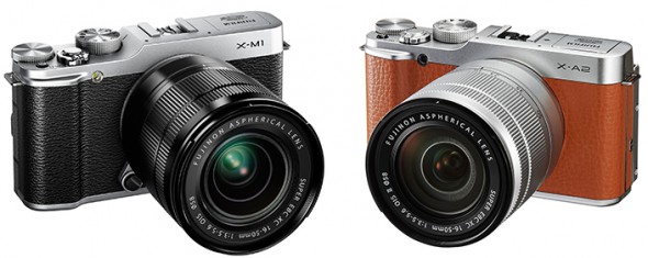 Fuji X-M1 vs Fuji X-A2