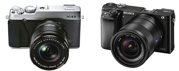 Fuji X-E2 vs Sony A6000