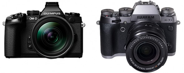 Olympus OM-D E-M1 vs Fuji X-T1