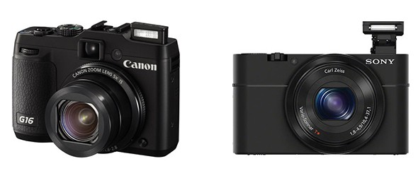 Canon PowerShot G16 vs Sony Cyber-Shot RX100