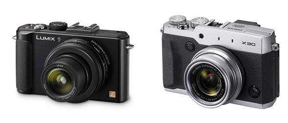 Panasonic Lumix LX7 vs Fuji X30