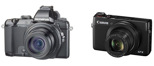 Olympus Stylus 1 vs Canon PowerShot G7 X