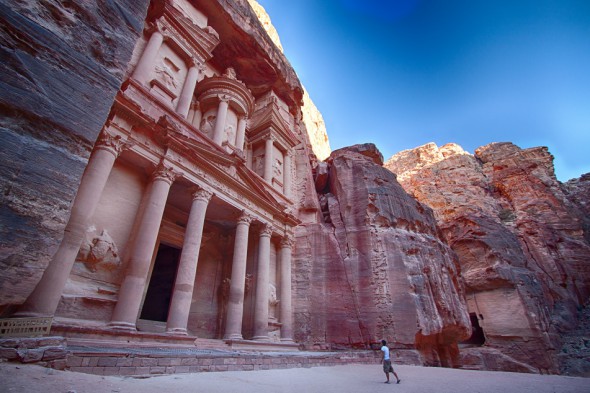 An HDR selfie in Petra, Jordan