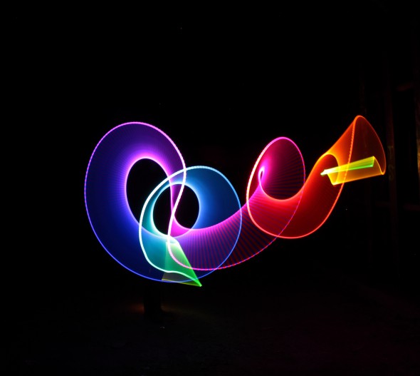 Light Painting Tips and Tricks on a Budget
