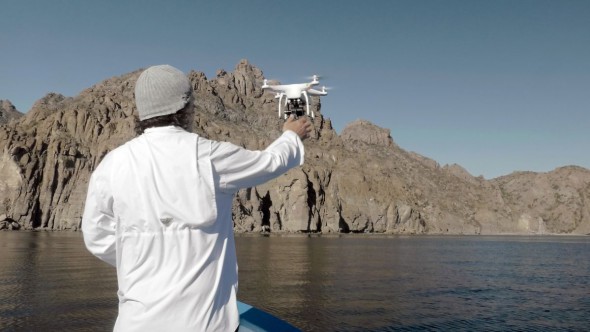 On the Trail of Blue Whales with Drones