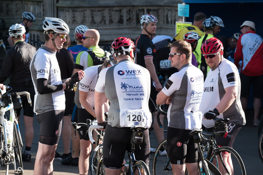 A team of 11 Wex staff rode 100 miles to raise thousands for charity