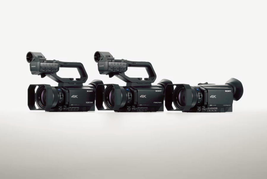 Sony Announces Three New 4K Camcorders