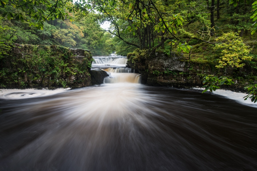 Photographing the Afon Nedd Waterfalls in the Brecon Beacons