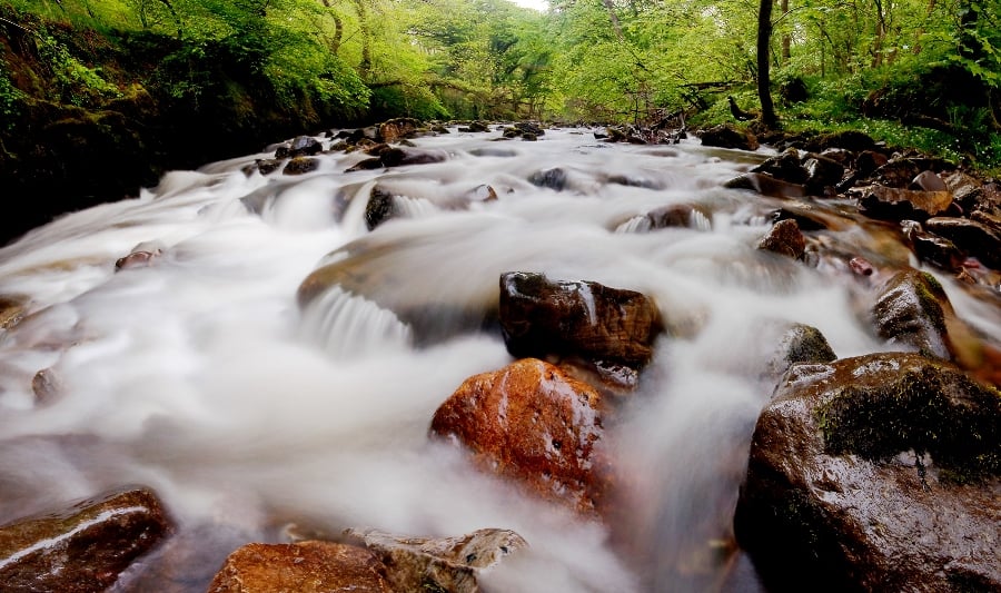 Photographing the Afon Nedd Waterfalls in the Brecon Beacons