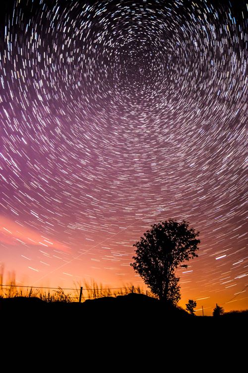 Photographing the night sky