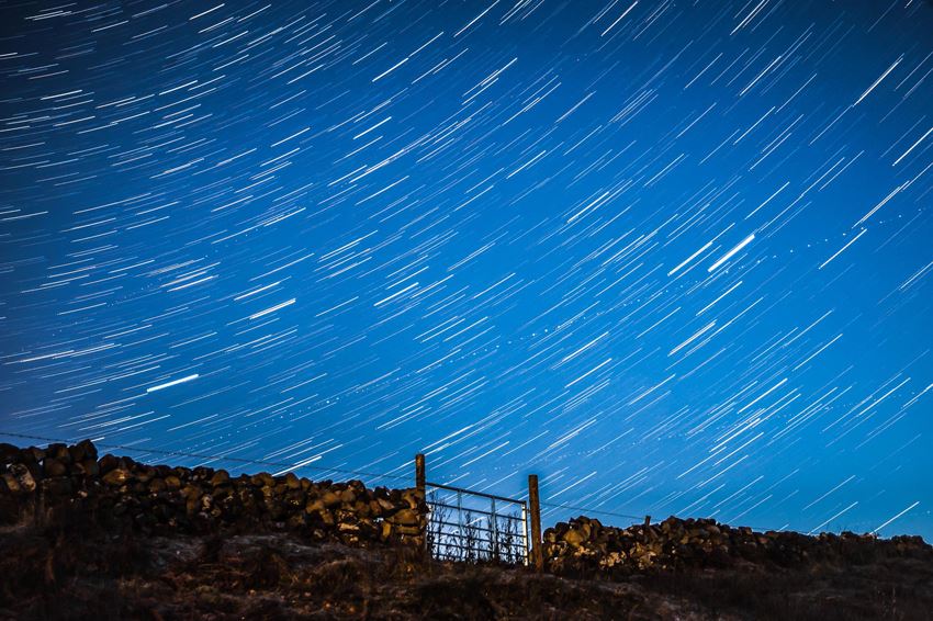 Photographing the night sky