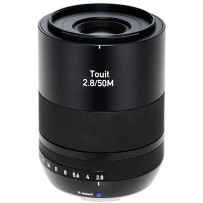 Best affordable Fujifilm lenses: Zeiss 50mm f2.8 Makro Touit Lens