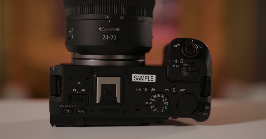 Photos of the Canon R6 V