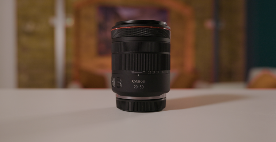 The RF 20-50mm f4 PZ Lens