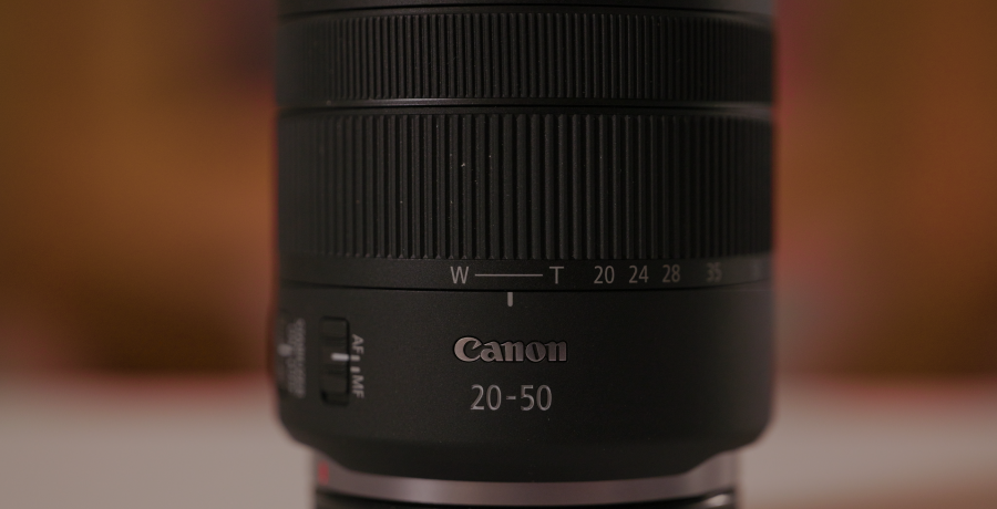 The RF 20-50mm f4 PZ Lens