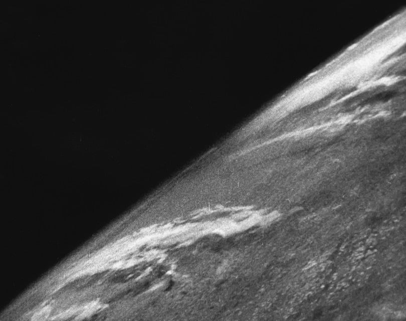 The First Photograph from Space, 1946