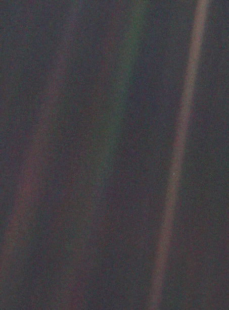 Pale Blue Dot, 1990