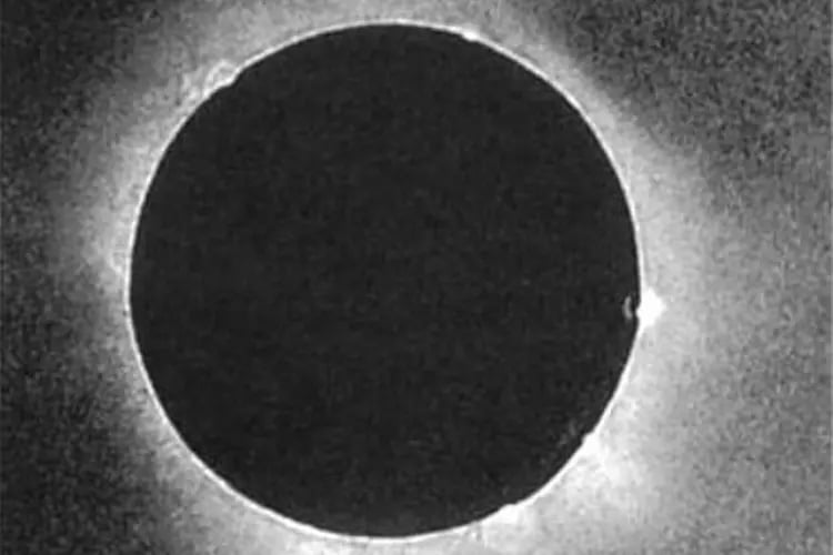 First Photograph of a Solar Eclipse, 1851