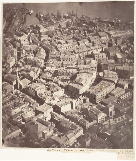 Boston, as the Eagle and the Wild Goose See It, 1860
