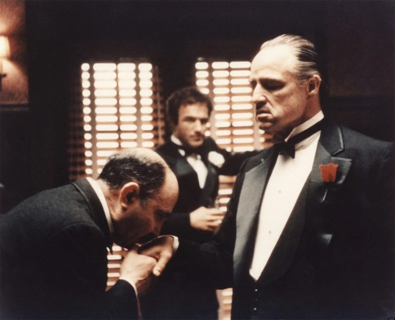 A still from The Godfather, 1972. Directed by Francis Ford Coppola.