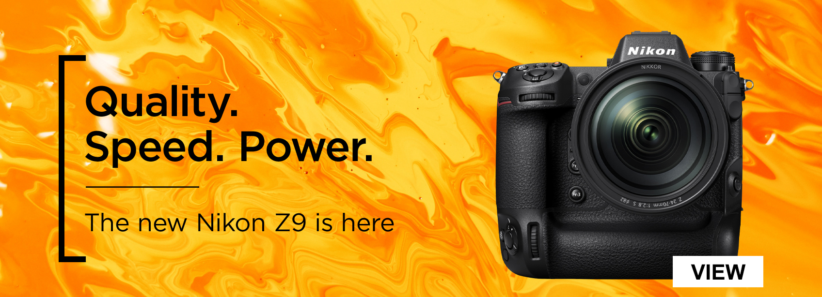 Quality. Speed. Power. - the new Nikon Z9 is here