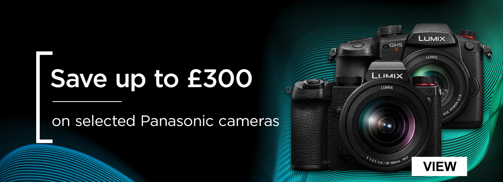 Save up to £300 on selected Panasonic cameras