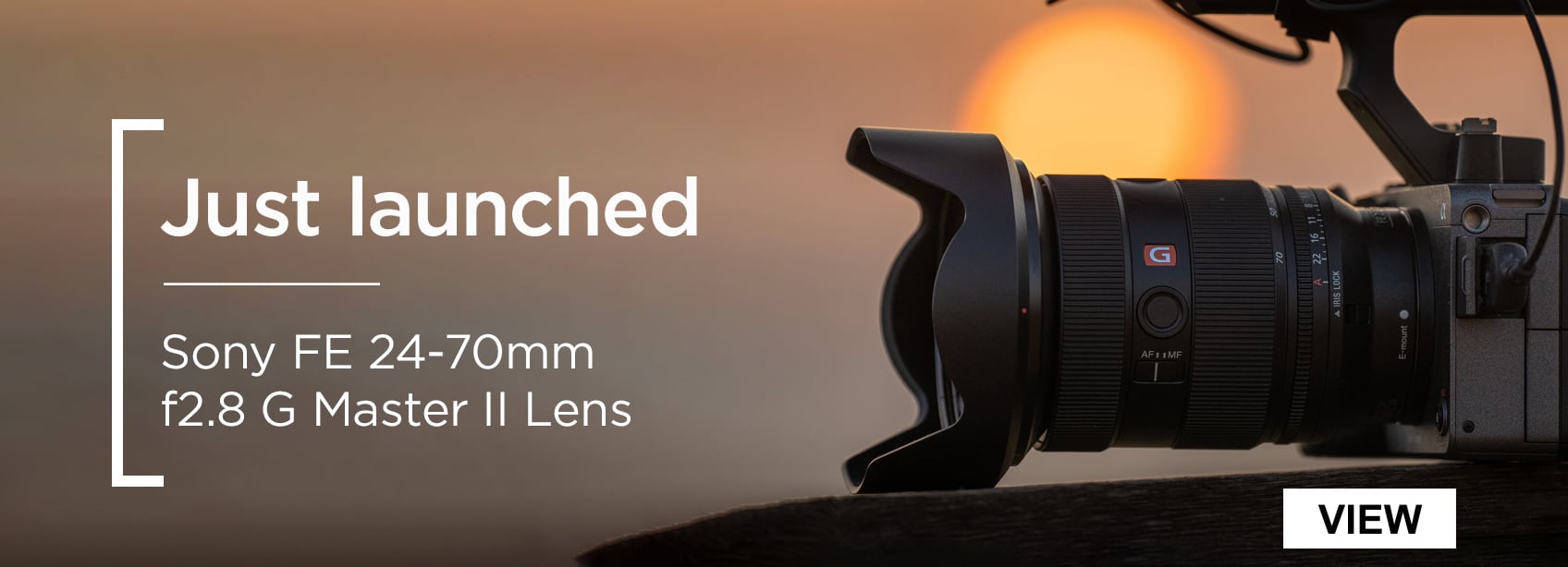 Just launched - Sony FE 24-70mm f2.8 G Master II Lens
