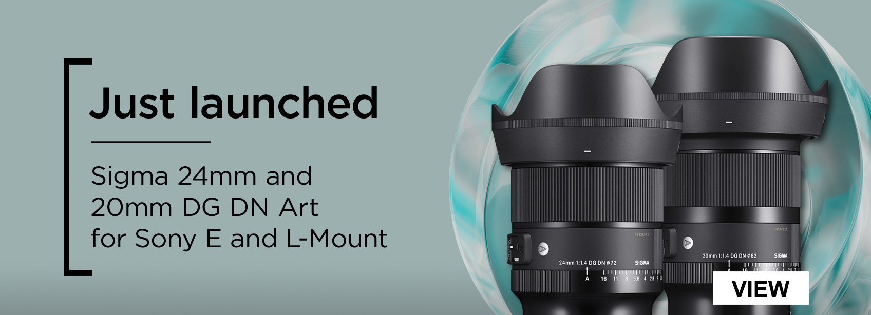 Just launched - Sigma 24mm and 20mm DG DN Art for Sony E and L-Mount